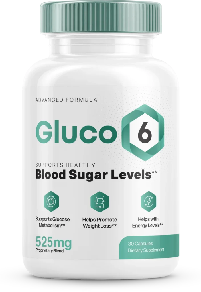 1 bottle - Gluco6 - makes blood sugar control possible by harnessing the